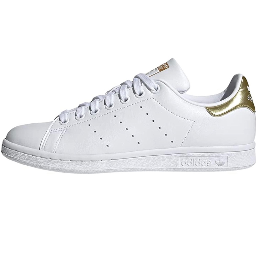 Adidas Stan Smith Sneakers - White/Gold